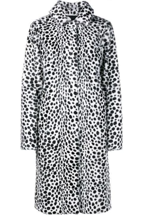 Givenchy Sale for Women Givenchy Printed Goat Hair Coat