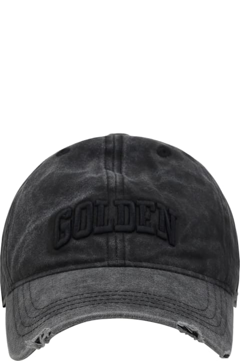 Golden Goose Accessories Sale for Men Golden Goose Logoed Baseball Hat