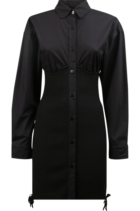 Homeware ANDREĀDAMO Ribbed Knit Midi Dress