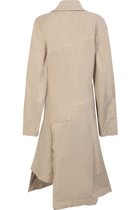 J.W. Anderson Coats & Jackets for Women J.W. Anderson Beige Twisted Trench Coat