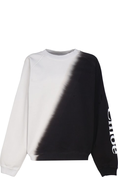 Fleeces & Tracksuits for Women Chloé Chloè Logo Cotton Sweatshirt