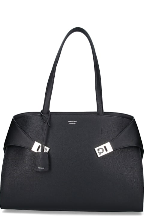 Homeware Ferragamo 'hug' Shoulder Bag