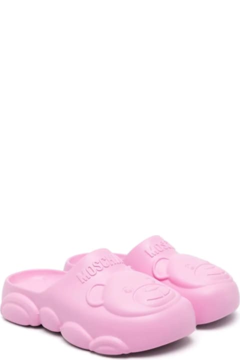 Shoes for Girls Moschino Sandali Gummy Con Motivo Teddy-bear