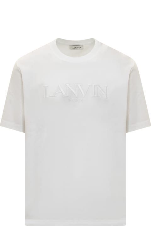 Topwear for Men Lanvin T-shirt With Logo