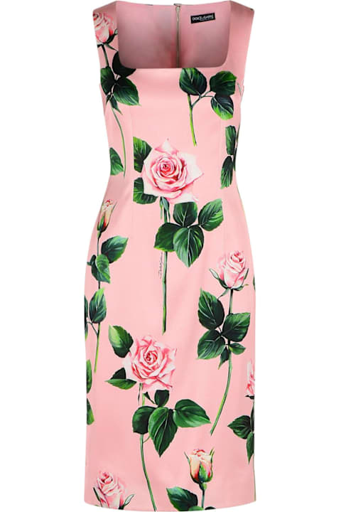 Homeware Dolce 
Gabbana Pink Viscose Dress