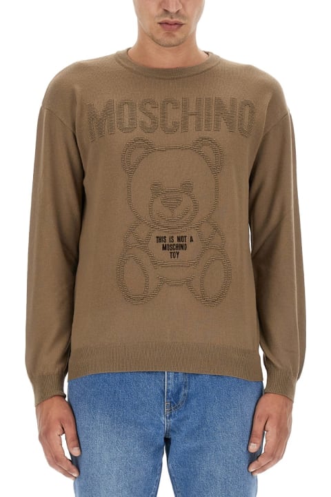 Moschino Sweaters for Men Moschino Jersey With Logo