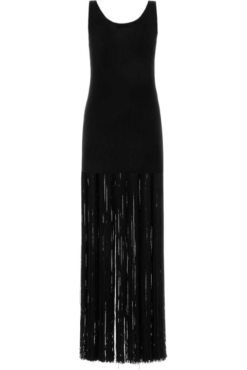 Prada Sale for Women Prada Black Silk Long Dress