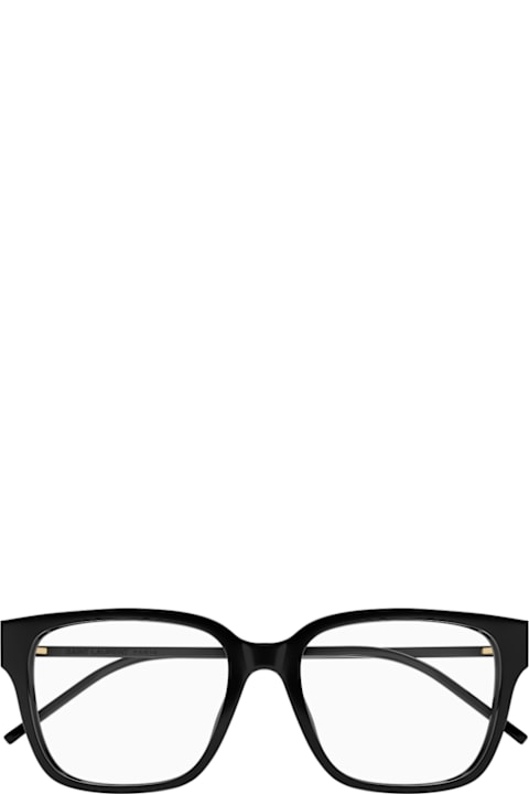 Homeware Saint Laurent Eyewear Saint Laurent Sl M48o_a/fn Linea Monogram 001 Black Glasses