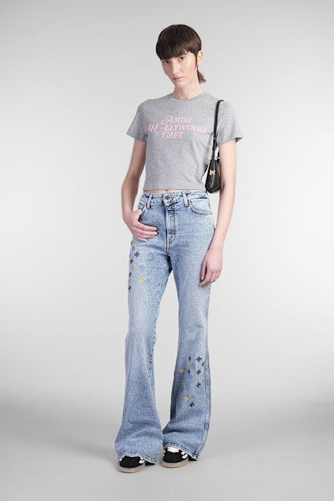 AMIRI Clothing for Women AMIRI T-shirt In Grey Cotton