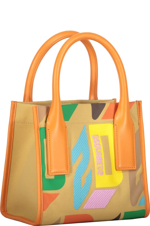 Dsquared2 Bags for Women Dsquared2 Dsquared2 D2 Monogram Multicolor Handbag