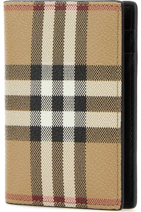 Burberry Wallets for Men Burberry Printed Canvas Cardholder