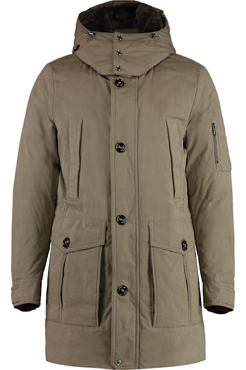Homeware Moorer Ted Hooded Cotton Parka
