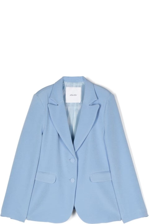 Coats & Jackets for Girls Miss Grant Blazer Monopetto Azzurro