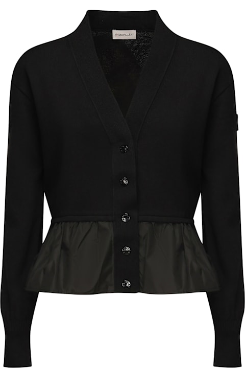 ウィメンズ Monclerのニットウェア Moncler Peplos Cardigan