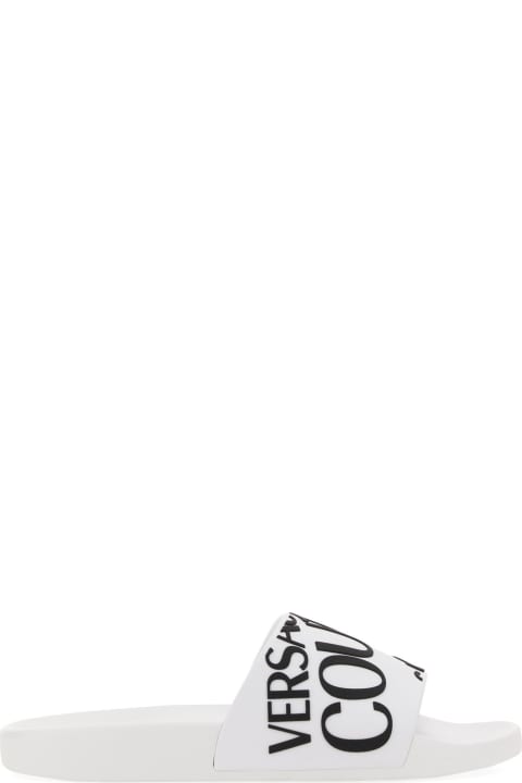 Homeware Versace Jeans Couture Slide Sandal With Logo