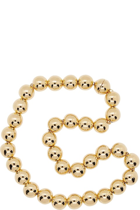 Jewelry for Women Jil Sander Spherical Embellished Necklace
