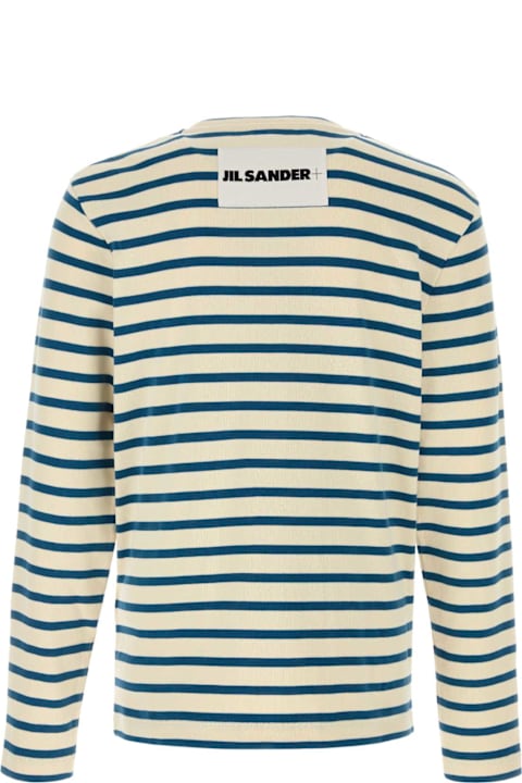 أدوات منزلية Jil Sander Embroidered Cotton T-shirt