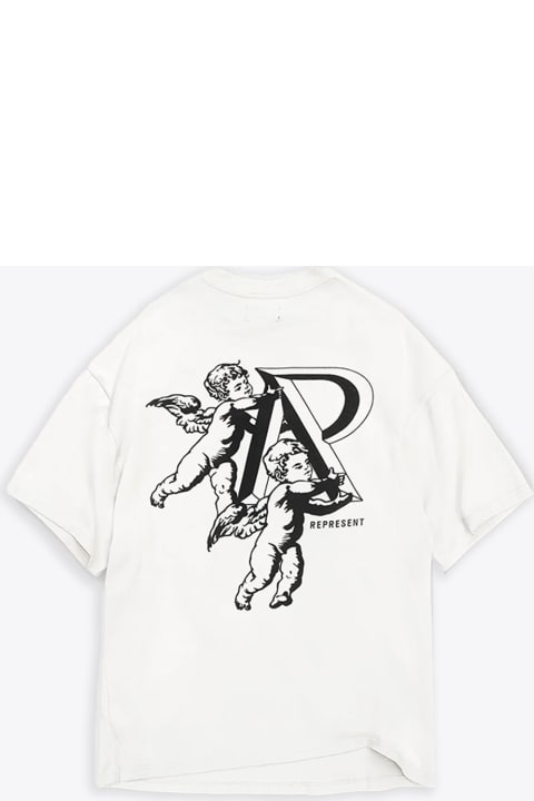 Represent Cherub Initial T-Shirt White