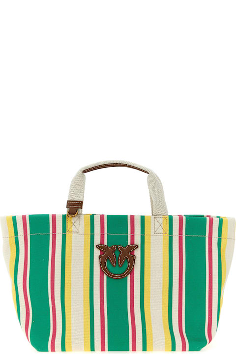Pinko Bags for Women Pinko Shopping Medium Stripes