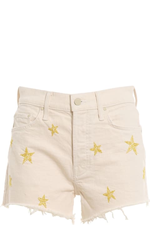 Mother Pants & Shorts for Women Mother Shorts White