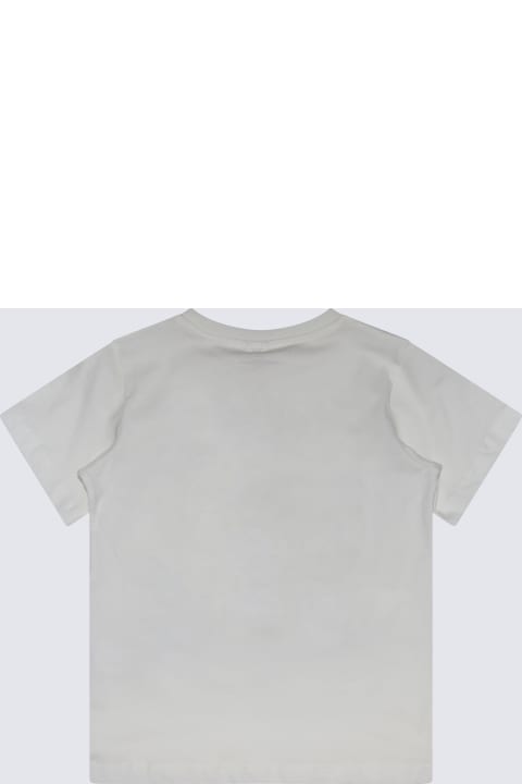 Stella McCartney Topwear for Girls Stella McCartney White Multicolour Cotton T-shirt