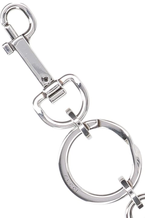 سلاسل مفاتيح لـ القسم الرجالي Gucci Logo Keyring