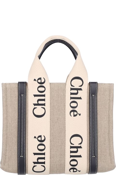 Chloé Bags for Women Chloé 'woody' Small Tote Bag