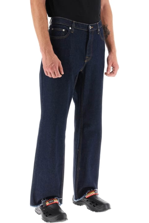 Fashion for Men Lanvin Jeans With Frayed Hem