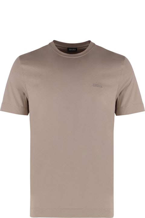 Homeware Zegna Cotton Crew-neck T-shirt