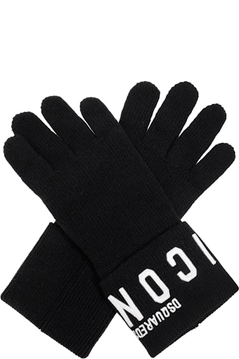 Dsquared2 Gloves for Men Dsquared2 Wool Gloves