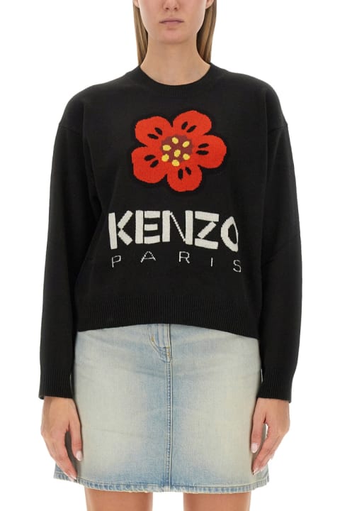 Kenzo for Women Kenzo Boke Flower Placed Jumper