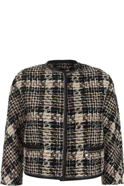 Alexander McQueen Coats & Jackets for Women Alexander McQueen Hybrid Tweed Cocoon Jacket