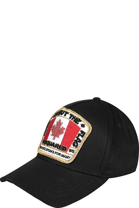 Hats for Women Dsquared2 Logo Baseball Cap