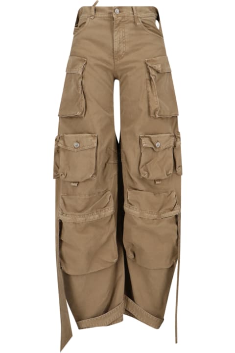The Attico Pants & Shorts for Women The Attico Cut-out Long Cargo Pants