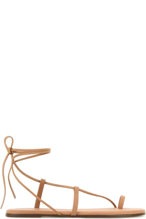 Tkees for Men Tkees Skin Pink Leather Jo Sandals