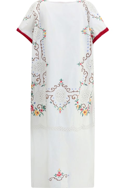 Ella Clothing for Women Ella Long Jacket With Floral Details