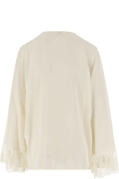 Chloé Topwear for Women Chloé Collarless Fluid Blouse