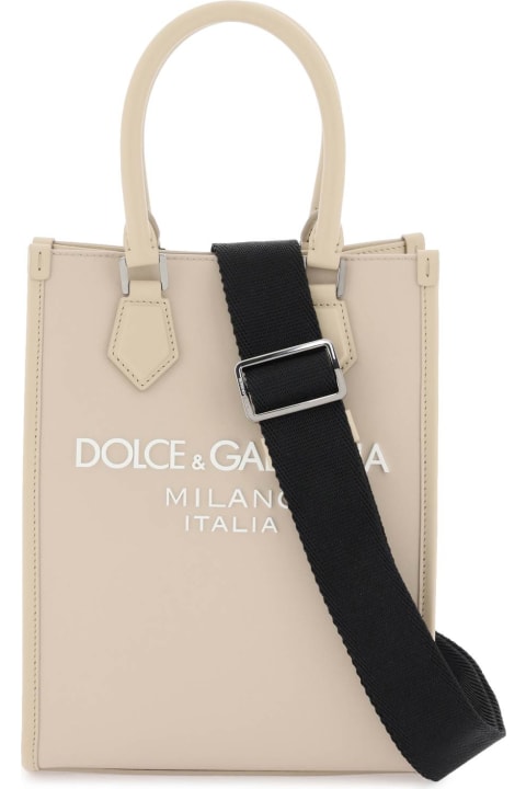 Totes for Men Dolce & Gabbana Small Nylon Tote Bag