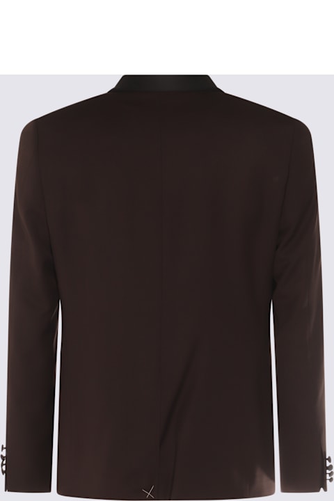 Canali for Men Canali Brown Wool Suits