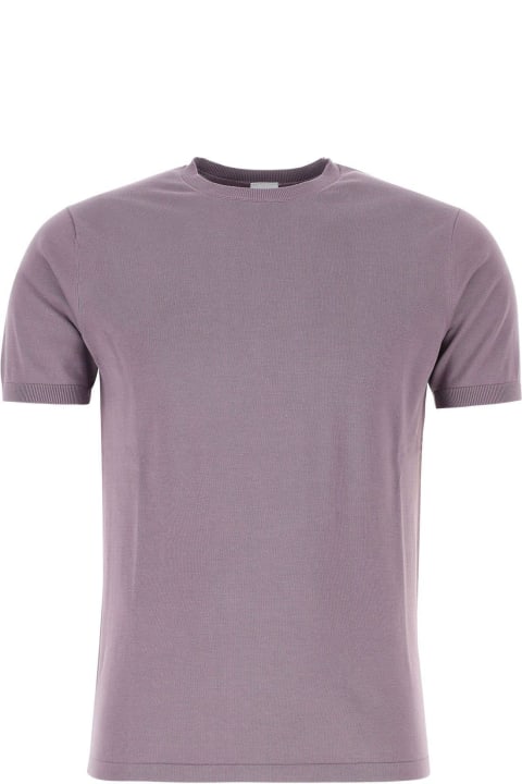 Aspesi Topwear for Men Aspesi Lilac Cotton T-shirt