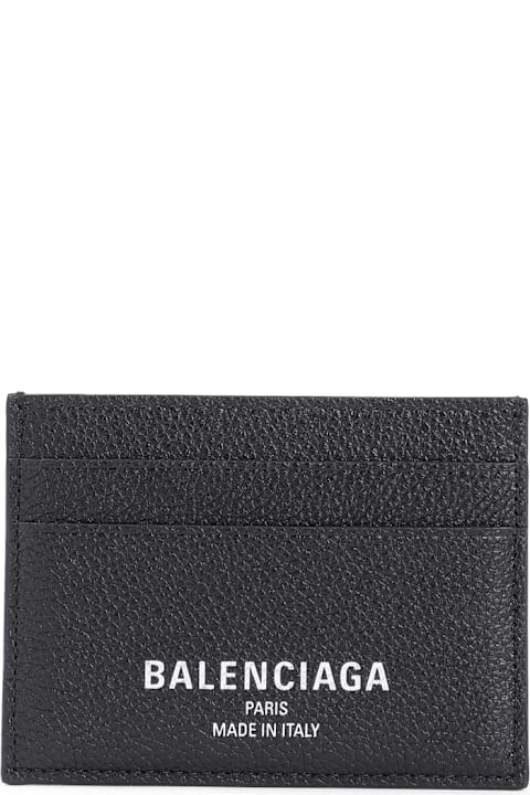 Balenciaga Accessories for Men Balenciaga Calf Leather Credit Card Holder