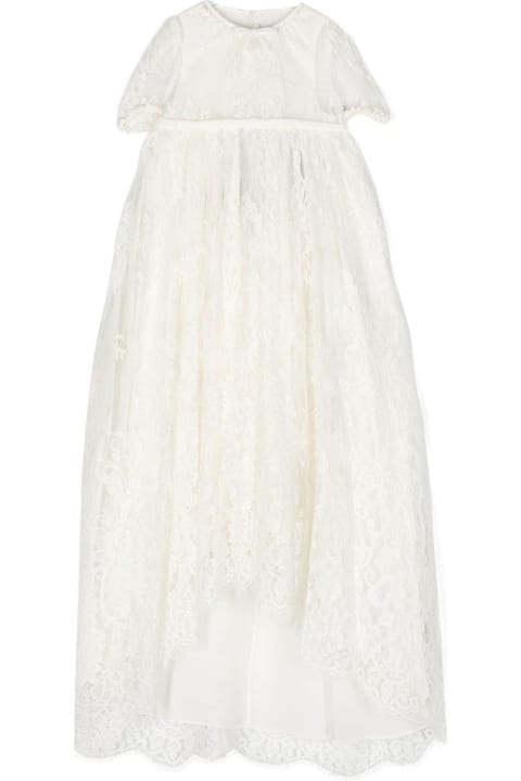 Dolce & Gabbanaのベビーガールズ Dolce & Gabbana Dolce & Gabbana Dresses White