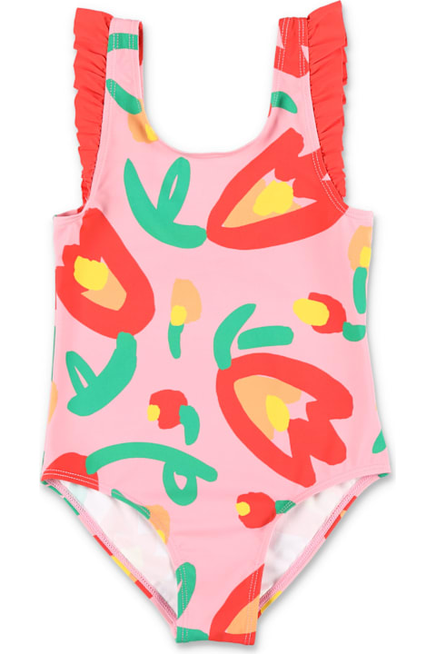 أدوات منزلية Stella McCartney Kids Stella Mccartney Kids Floral One-piece Swimsuit For Girls