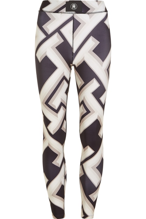 Tommy Hilfiger Pants & Shorts for Women Tommy Hilfiger Sports Leggings With Chevron Pattern
