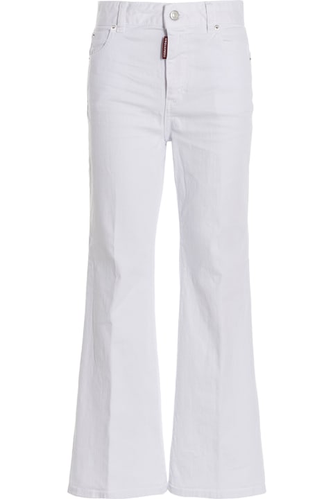 Dsquared2 Pants & Shorts for Women Dsquared2 Jeans 'super Flared Cropped'