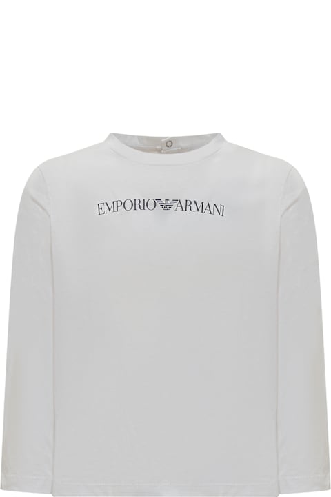 Emporio Armani T-Shirts & Polo Shirts for Baby Girls Emporio Armani T-shirt