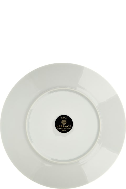 Versace Tableware Versace 'la Greca' Placeholder Plate