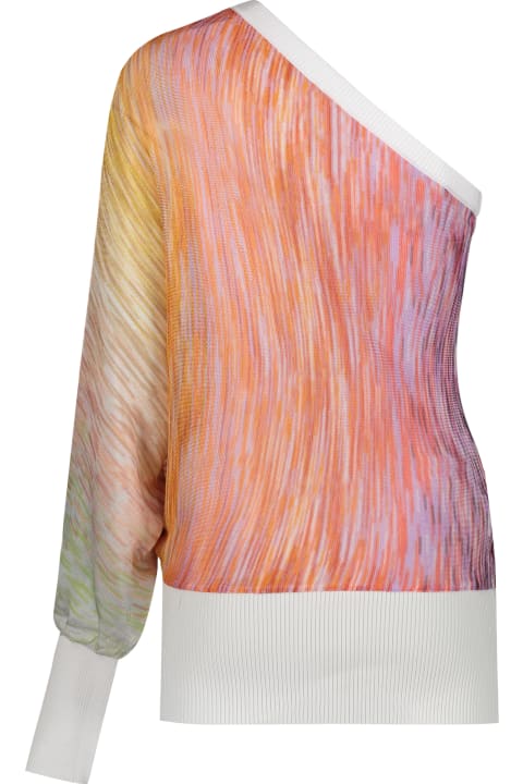 M Missoni Sweaters for Women M Missoni Knitted One-shoulder Top