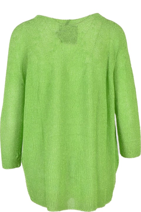 Women's Apple Green Sweater