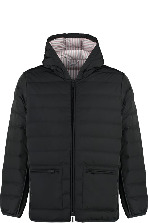 Thom Browne Coats & Jackets for Men Thom Browne Hooded Down Jacket